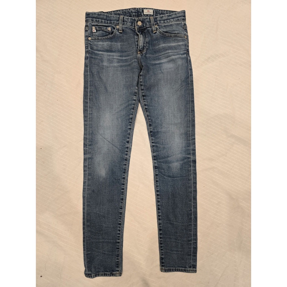 AG Adriano Goldschmied stretch skinny jeans: Women's 26 medium‎ wash, cute!